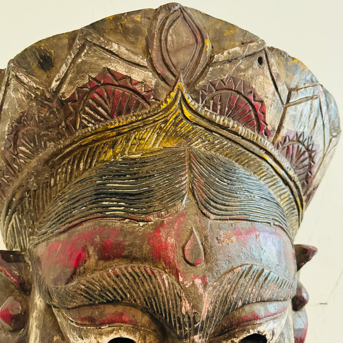 Vintage Wooden Mask