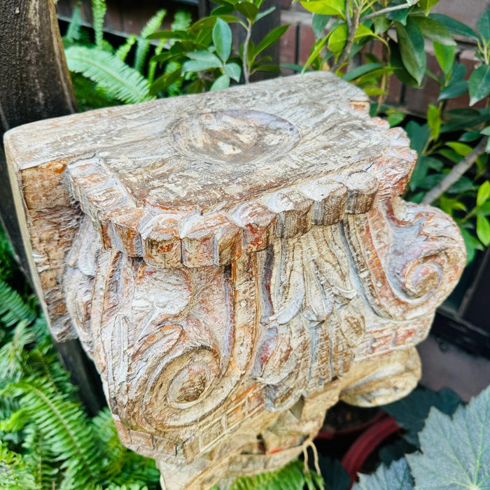 Parwaz 9 : Carved Wooden Candle stands