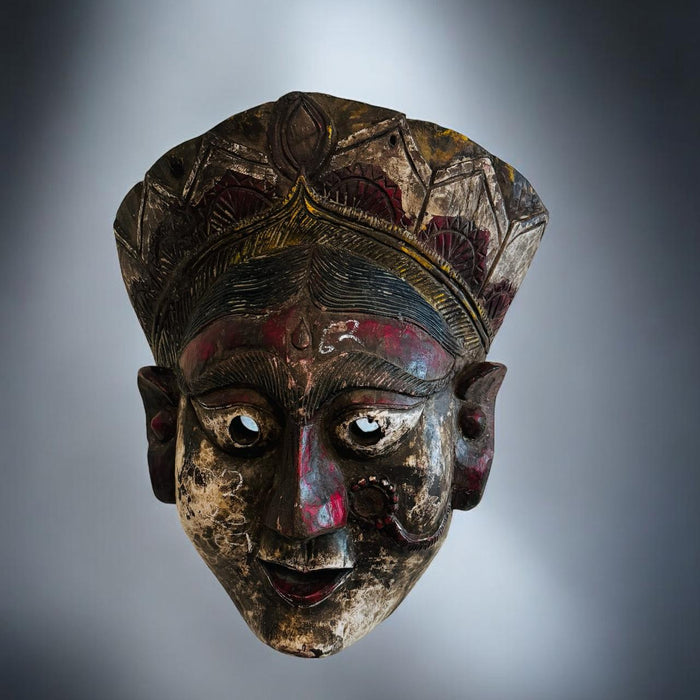 Vintage Wooden Mask