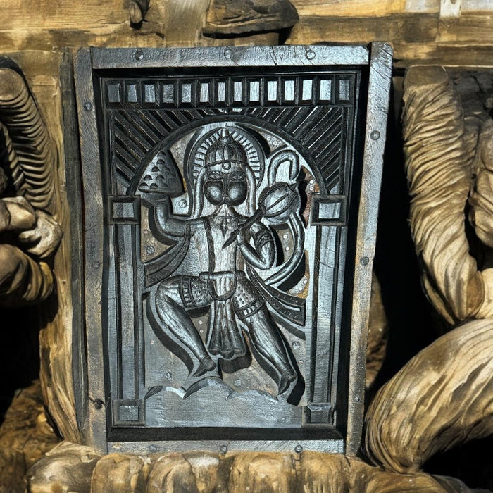 Wood Cut Hanuman : Bajrangbali