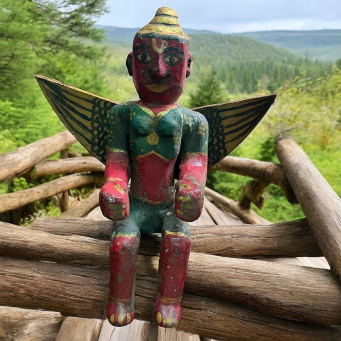 Wooden Sculpture : Devdoot 2