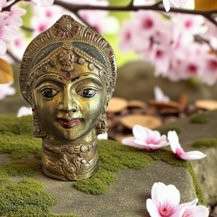 Brass Head Sculpture Gauri-7