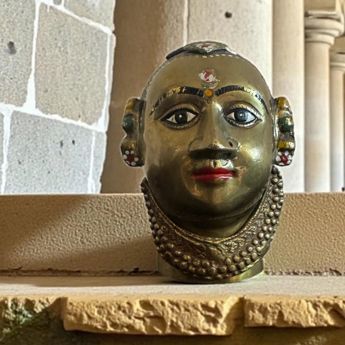 Brass Head Sculpture Gauri-4