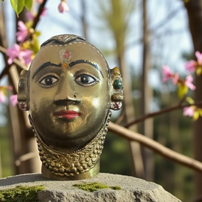 Brass Head Sculpture Gauri-3