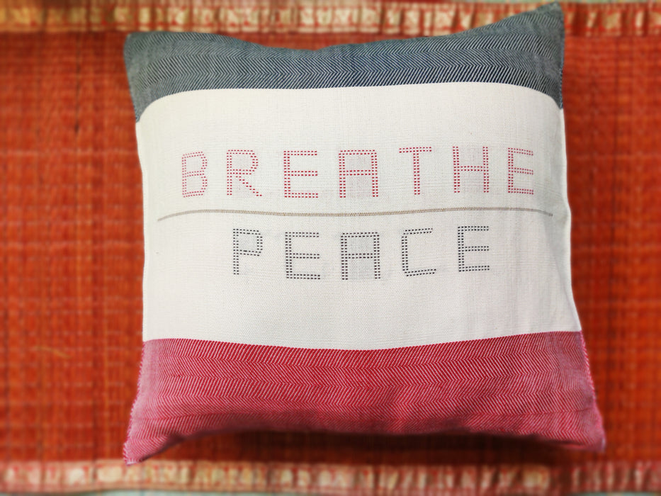 Breath & Peace Cushion Cover-16"