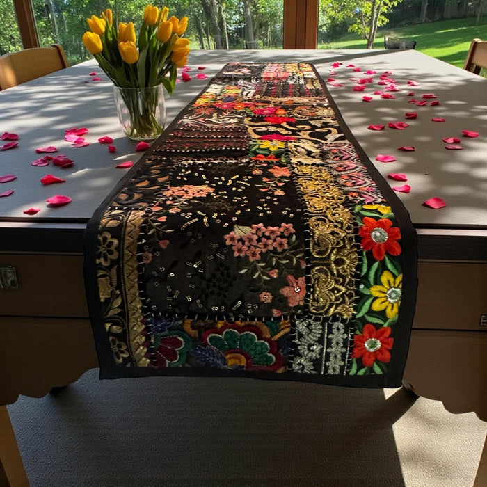 Embroidered table runner : Kasheeda 16