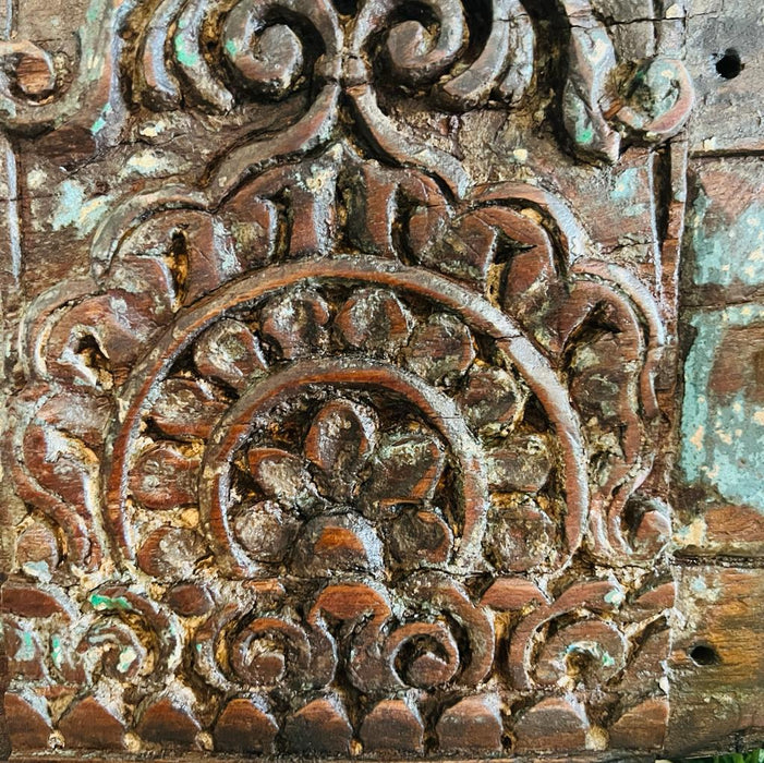 Wooden carved block  , Inaayat : 4