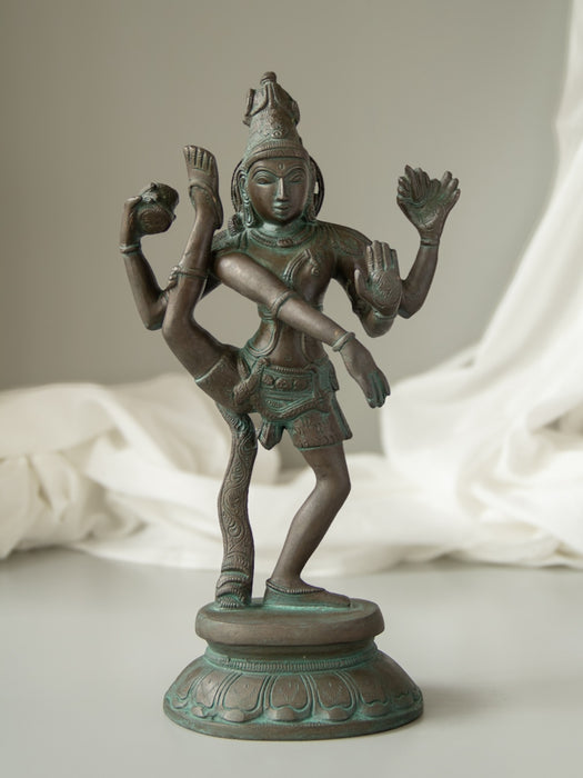 Rudratandava Brass Idol – Divine Dance of Lord Shiva