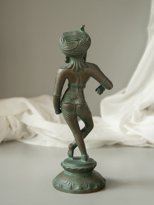 Vrishavahana Shiva Brass Idol Madhuchista Vidhana