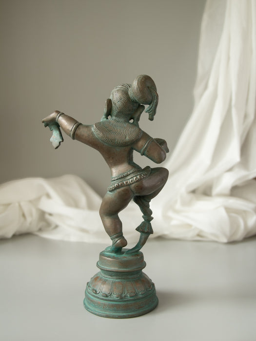 Dancing Baby Krishna 
Brass Idol