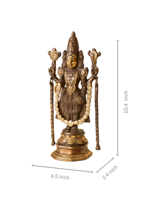 Triupati Balaji Brass Idol