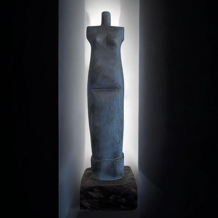 Dhad Wooden Torso Sculpture Series : Manushi 3