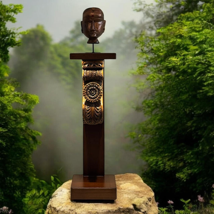 Wooden pedestal Ruhana 5