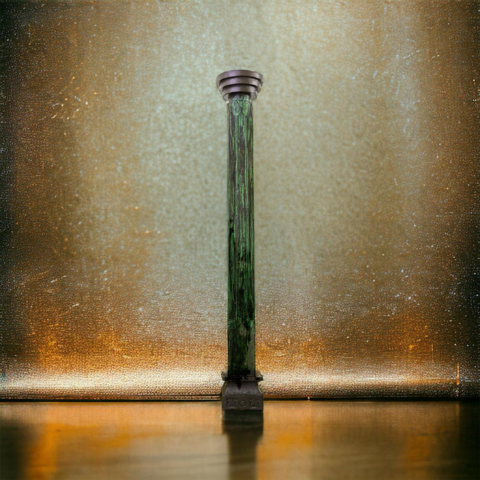 Vintage Wooden Pillar on a Stand : Stambh 4