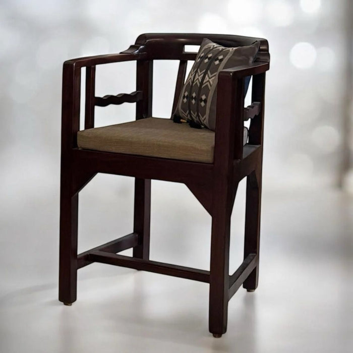 The Minimalist Polished Teak Wood Chair ( each)