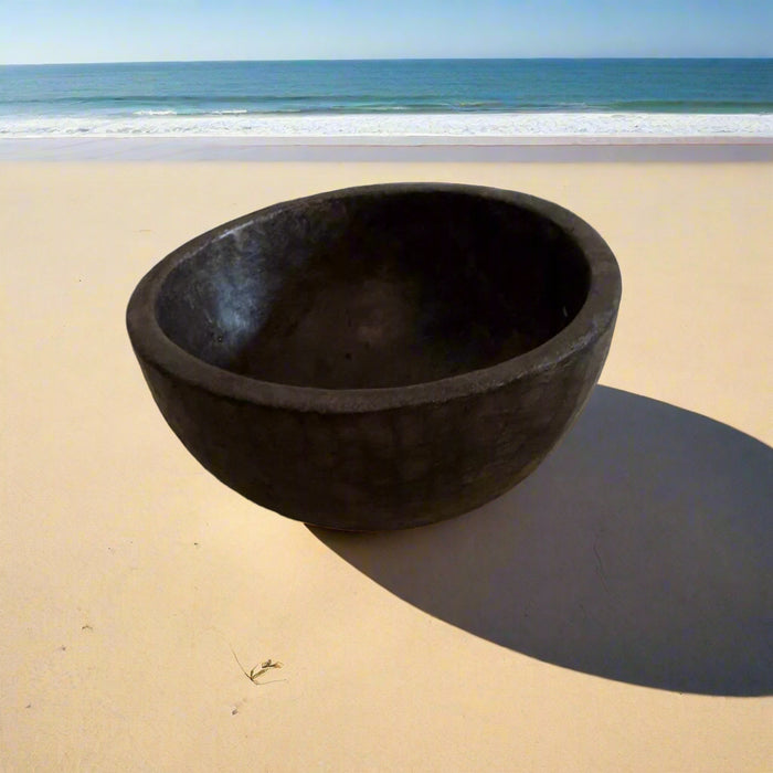 Circular wooden planter : Burhan 12