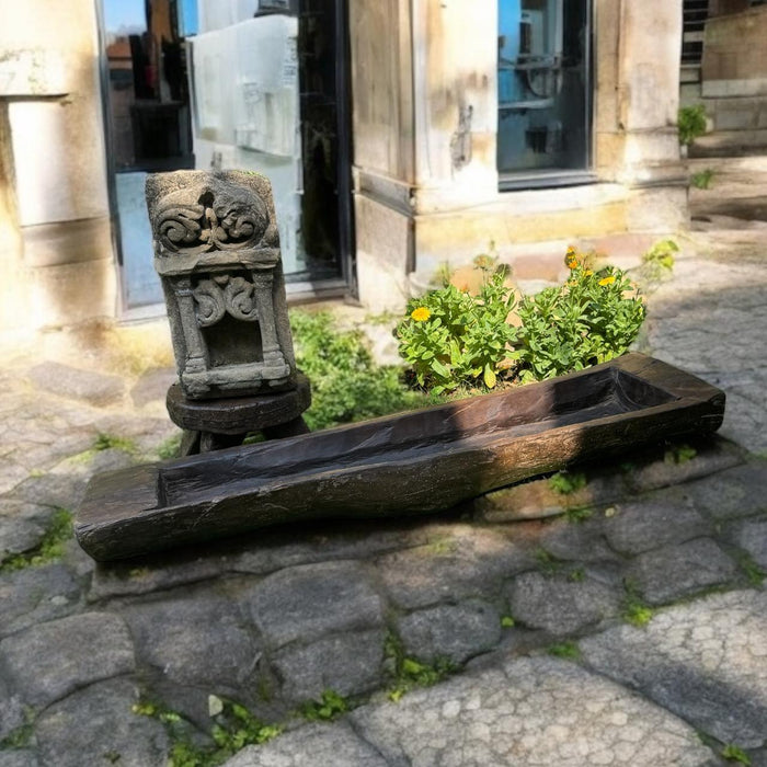 Large Wooden Planter : Burhan 3 (4 feet +)