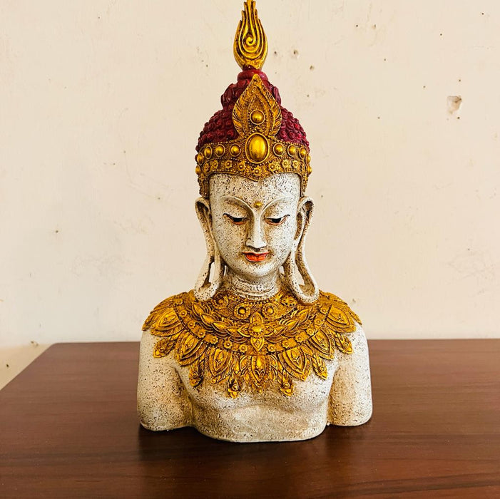 Hand painted Buddha Head