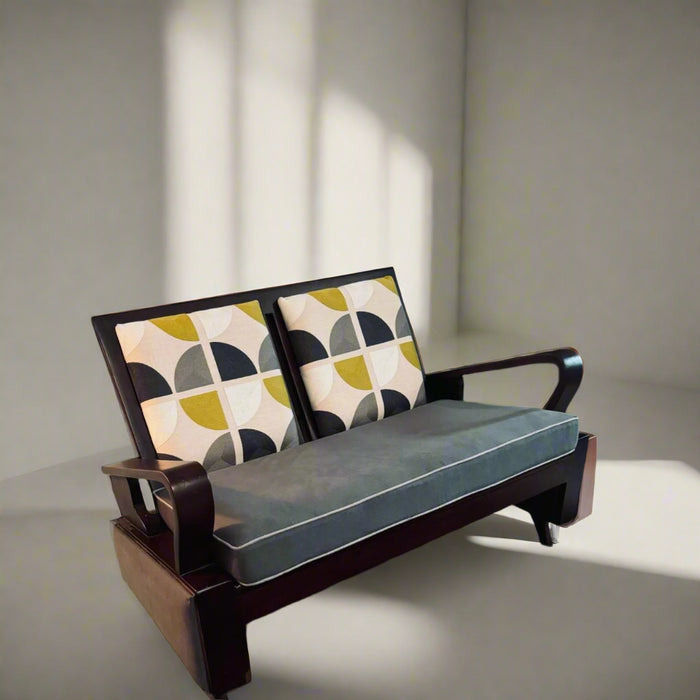 Vintage Art Deco Two seater Sofa