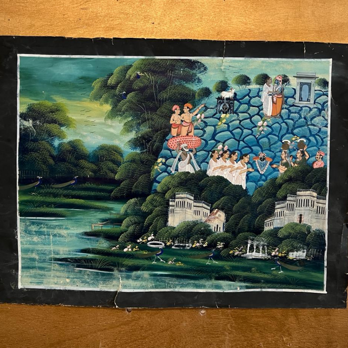 Pichwai series- Goverdhan