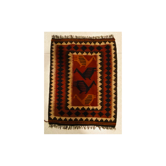 Aadish: Woolen Carpet Rug