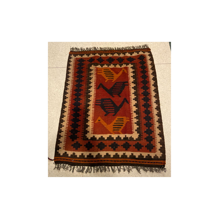 Aadish: Woolen Carpet Rug
