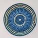 Sarayan Blue Sunflower Wallmount Set : Set of 4 - Khojcrafts