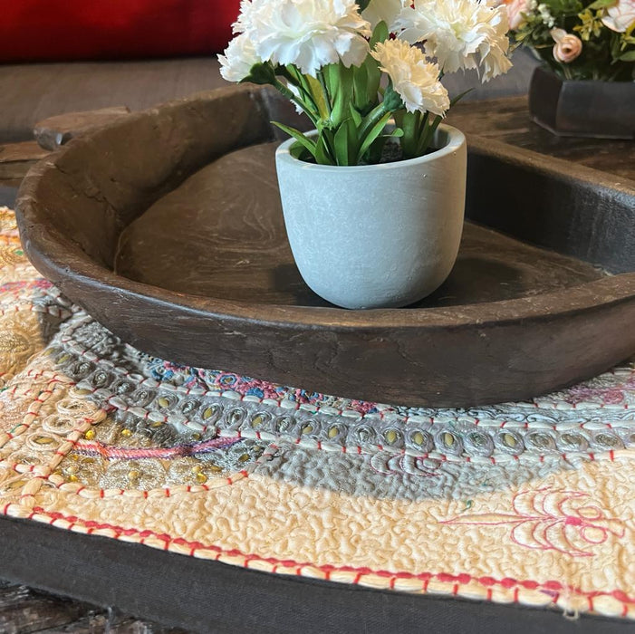 Aadhila 4 : Semi circular platter
