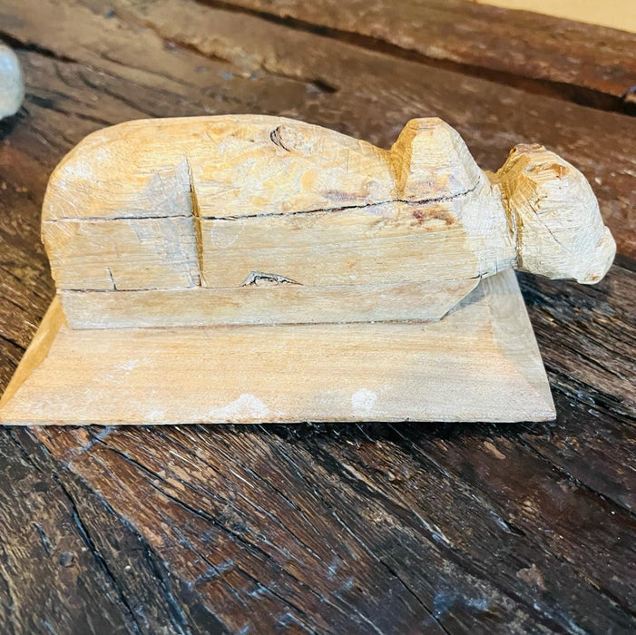 Nandi-10 : Wooden Nandi