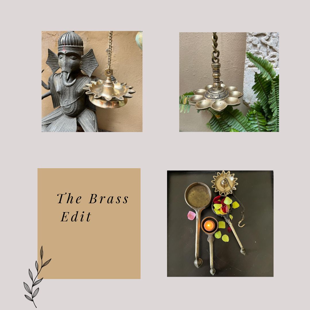 The Brass Edit : Diyas, Urlis and Statues