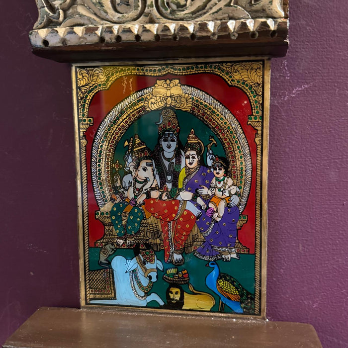 Framed Glass Tanjore Painting : 12