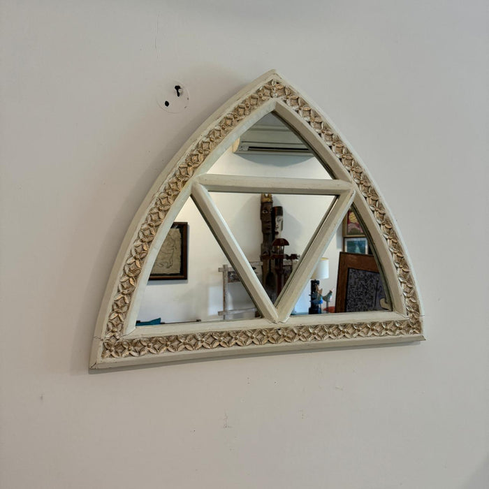 Wooden mirror : Aaina 15