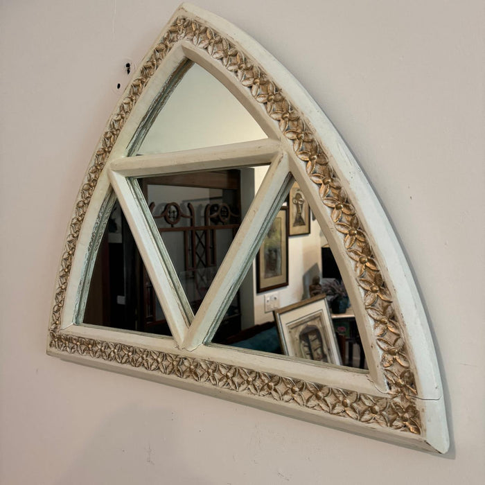 Wooden mirror : Aaina 15