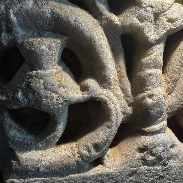 Deep-Carved Stone Accent : Pashan 4