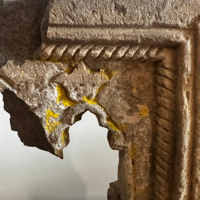 Weathered Stone Arch on Steel Stand : Pashan 8