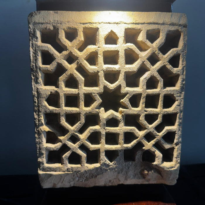 Small Jaisalmer Jali Table Accent : Pashan 2