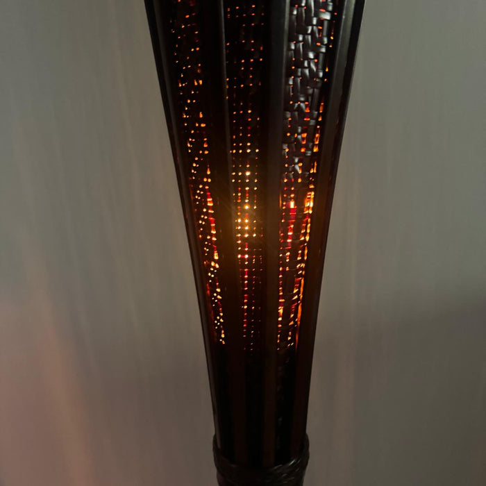 Tall Basket Lamp – Rustic Charm & Unique Design : Noor 50