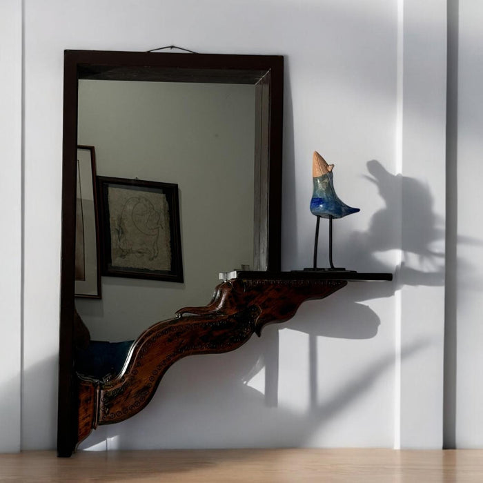 Wooden mirror : Aaina 22