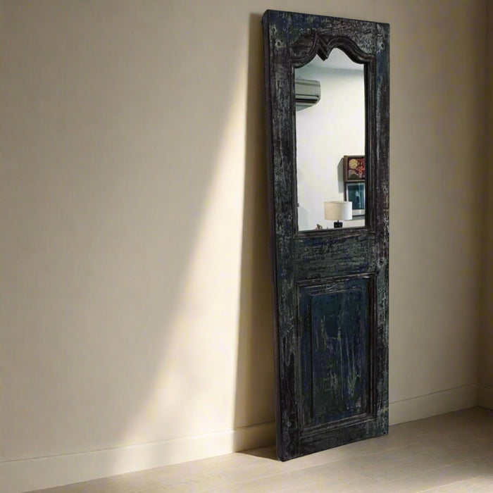 Wooden panel Mirror : Aaina 2