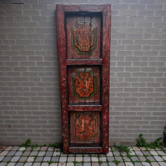 Vintage Hand-Painted Frame & Panels – Illuminated Statement Piece- Aariz 1