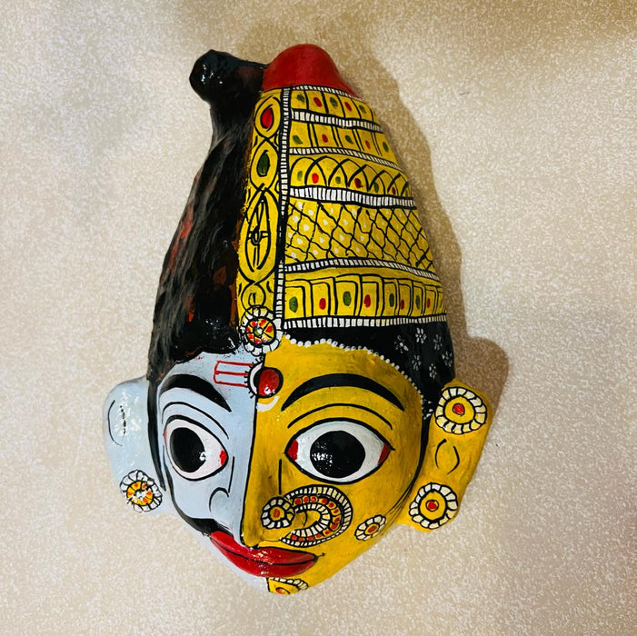 Ardhnarishwar -2  : Kinnal Art Head ( Sold Individually)