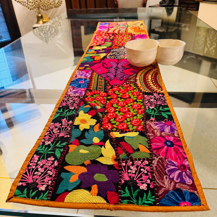 Embroidered Table Runner 20