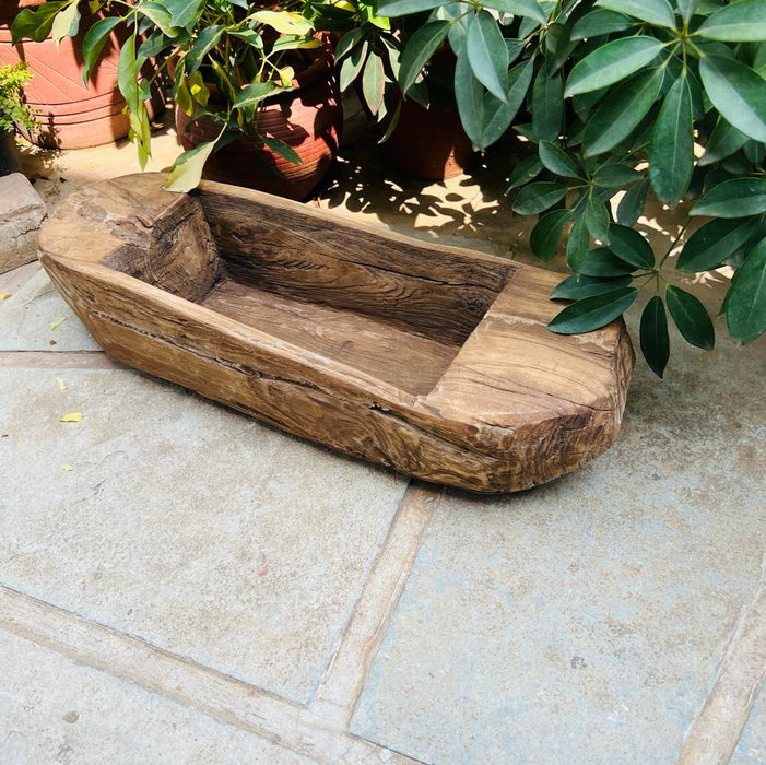 Burhan 4 : Raw wood planter