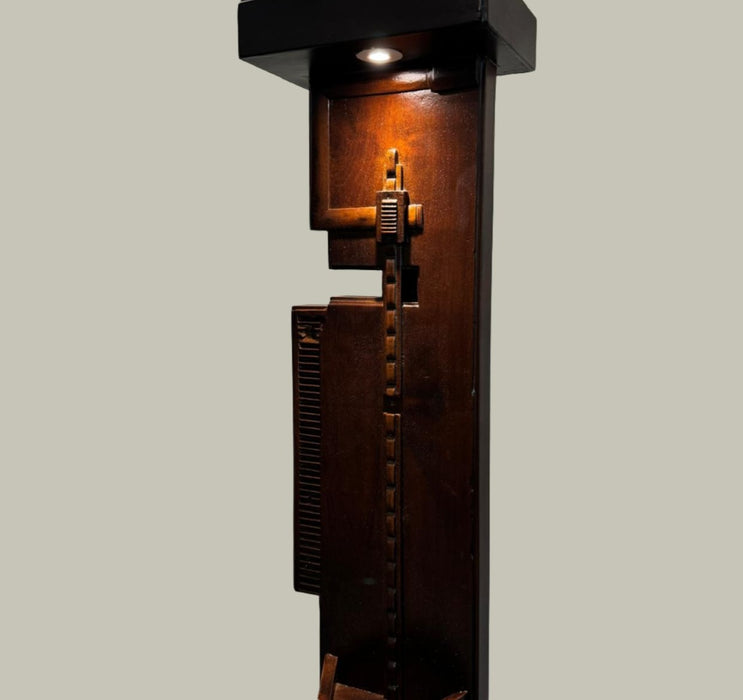 Tall Art Deco Floor  lamp ( 6 feet high ) : Noor 38