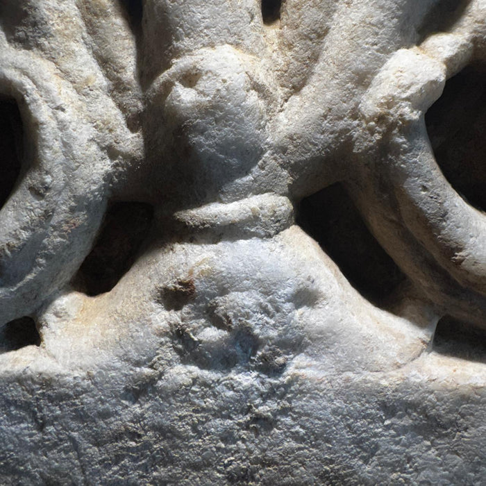 Deep-Carved Stone Accent : Pashan 4