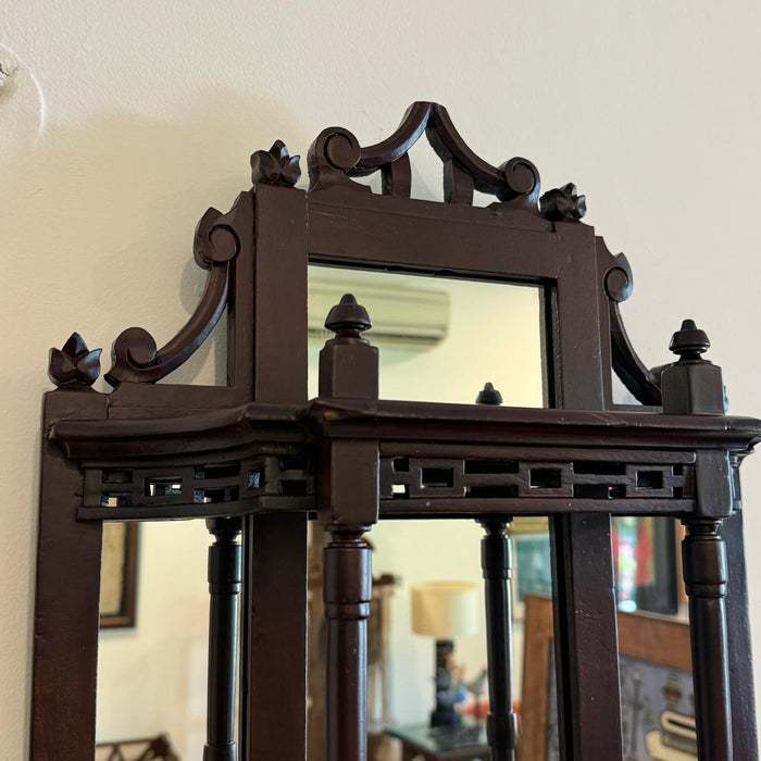 Antique wooden mirror : Aaina 13