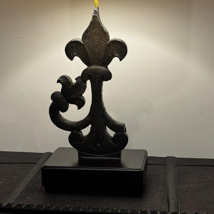 Vintage Wooden Panel Lamp – Timeless & Elegant : Noor 58 ( Shade Included)