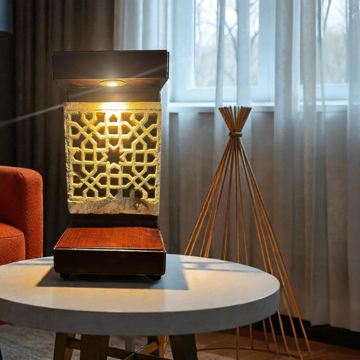 Small Jaisalmer Jali Table Accent : Pashan 2