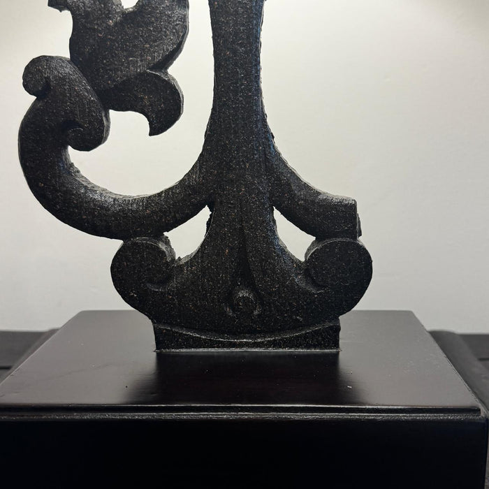 Vintage Wooden Panel Lamp – Timeless & Elegant : Noor 58 ( Shade Included)