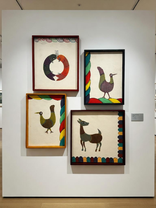 Framed Original Gond Painting - Tasveer 5